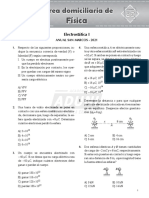 Física: Tarea Domiciliaria de