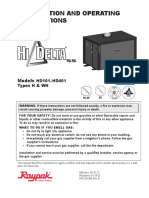 Calentador Manual