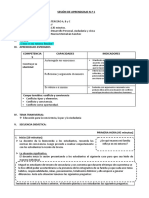 Sesion Sobre Los Conflictos - Tercero de Secundaria