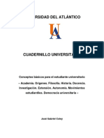 Cuadernillo Universitario