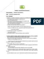 Parcial #1 de Grammaire Francaise II - 08-09-21 Terminado