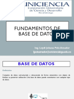 Fundamentos de Base de Datos