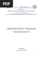 Perform Body Massage