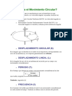 Qué Es El Movimiento Circular