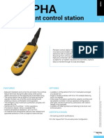 (TER) Pendant Control Station Alpha