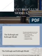 Chapter V-Curriculum Models