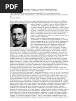 1984 Totalitarismi, Persuasione e Propaganda