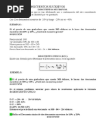 Aumentos y Descuentos Sucesivos