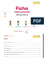 Ficha Didáctica - Proyecto Integrador - Cuarto Grado, Diciembre