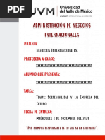 Sostenibilidad y La Empresa Del Futuro UVM