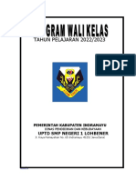 Program Wali Kelas VIII-B 2022