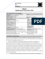 PLANIF Física I Mecánica Definitivo 2022