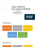 Anafilaxia Emergencia