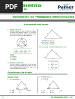 T - 15 - Resolucion de Triángulos Oblicuangulos