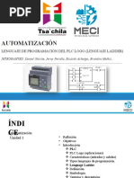 LENGUAJE DE PROGRAMACIÓN DEL PLC LOGO (LENGUAJE LADDER) .PPTX Diapositiva