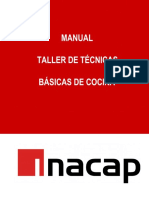 Manual de Cocina I° Semestre Inacap