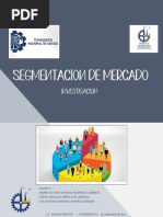 SEGMENTACION DE MERCADO Equipo 9