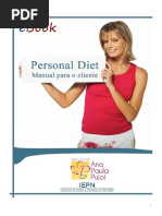 Personal Diet Manual para o Cliente