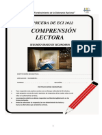 ECI de Lectura - 2do Sec-2022