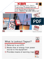 Lockout-Tagout-Safety Presentation-Control of Hazardous Energy