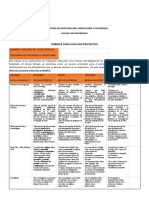 Rúbrica Proyectos