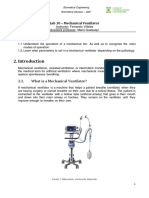 Guide 10 - Mechanical Ventilator