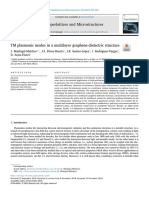 TM Plasmonic Modes in A Multilayer Graphene-Dielectric Structure