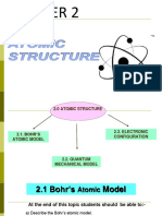 2.1 Bohr's Atomic Model