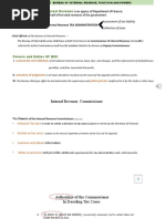 Module 1 Bureau of Internal Revenue, Functions and Powers