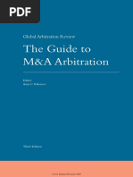 GAR Guide The Guide To M&A Arbitration - Third Edition