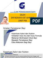 Tajuk 5 Amalan Pemakanan Bayi