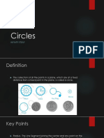 Presentation On CIRCLES Class 9th