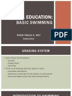 GMC PE Basic Swimming