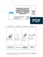 PO - TO.011 - Monitoreo de Parametros, Inspeccion y Medicion de Aceros de La Columna de Perforacion