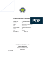 Laporan Hasil Praktik Kerja Bengkel