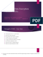 CCS Strength of Data Encryption Standard (DES)