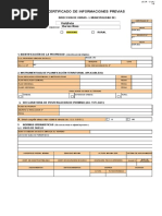 Certificado de Informacion Previa