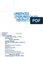 Urgences Chirurgicales Neonatales