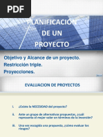 EvalProy Clase03 Planificacion Alcance Restricción Triple