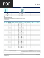 Formato para Registro de Verificación o Bump Test de Detectores de Gas.