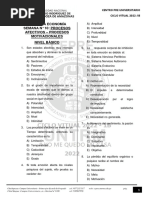 Práctica #10 Psicología CEPRE UNTRM