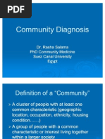 Community Diagnosis