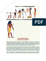 Los Principales Dioses de Egipto