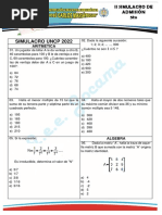 5to SIMULACRO DE ADMISIÓN UNCP