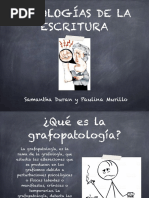 Patologías de La Escritura