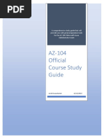 AZ-104 Study Guide