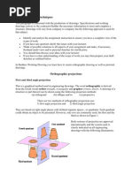 First Angle and Third Angle Orthographic Projection (2,3,2.4,2.5,2.6)