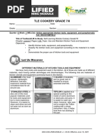 SSLM Tle Cookery 7 8 Q0 W1