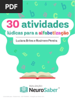 30 Atividades Ludicas para Alfabetizacao 1