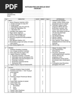 Instruman Penilaian Sekolah Sehat